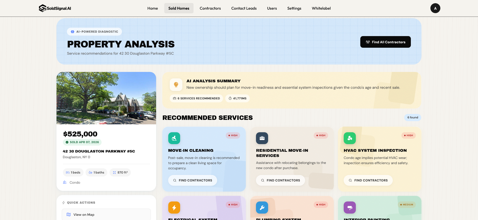 AI Property Analysis